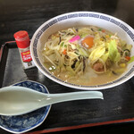 海花亭 - ちゃんぽん 温泉たまご入り