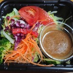 レストラン山水 - 頂いたサラダ