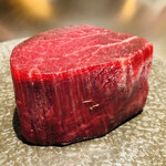 神楽坂 鉄板焼 中むら - 川岸牧場産神戸牛　シャトーブリアン