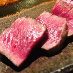 神楽坂 鉄板焼 中むら - 川岸牧場産神戸牛　シャトーブリアンのステーキ