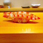 鮨 あらい - 車エビ