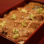 Cow tongue Bento (boxed lunch)