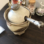 Cafe Chienomi - 砂糖の入れ物