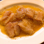 徳寿園 - 上ミノ塩焼