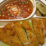 新潟 三宝亭 東京ラボ - 全とろ麻婆飯＆パイコー弁当 780円、ご飯大盛り 100円