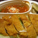 新潟 三宝亭 東京ラボ - 全とろ麻婆飯＆パイコー弁当 780円、ご飯大盛り 100円