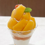 資生堂パーラー - 長崎県 大瀬戸地区 枇杷パフェ