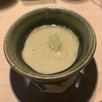 鮨 由う - ウニの茶碗蒸し