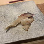 鮨 由う - ホッキ貝の炙り