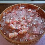 ロペ倶楽部 テラスレストラン - お風呂のヤクルトサービス