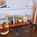 ラーメンストップ ボン - 調味料／一味・胡椒・大蒜