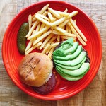 avocado burger