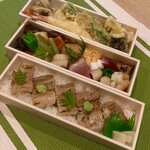 いち遊 - 穴子会席弁当3段重