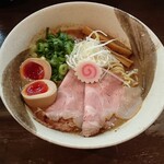 縁乃助商店 - 味玉ポタチキそば