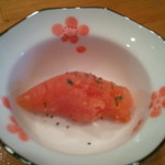 ハルコロ - １周年記念ランチの付け合わせ「たらこ」