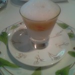 モナリザ - 前菜はアスパラのブランマンジェ