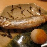 すし屋 真魚 - 本ししゃも焼き