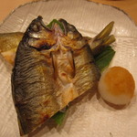 すし屋 真魚 - 鮎の一夜干し