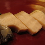 すし屋 真魚 - 蒸し鮑