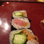 すし屋 真魚 - とろたく・赤貝ひもきゅう