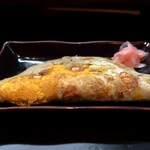 いかやき やまげん - いかやき上 天かすトッピング