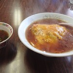 チャイナ秀 - 天津飯醬油味　スープ付き