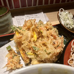 味奈登庵 - 野菜かき揚げ