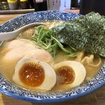 麺屋 きよたか - 特製濃厚醤油鶏白湯そば