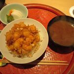 てんぷら 深町 - 天丼セット