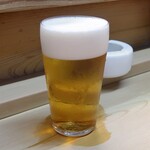 家庭料理 小川 - スーパードライ生ビール