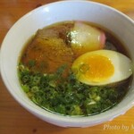 まるまつラーメン - レディースセット（ハーフラーメン）