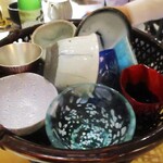 もと井 - 冷酒は 徳利でお願いすると、お好きな お猪口と徳利のセットを選ぶことができます。　　　　　2020.05.09