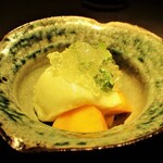 もと井 - ピーチパインアイスクリーム、マンゴーにミントゼリー。　　　　　2020.05.09