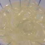 日の出 - 葛きり。ハマグリのうまみがたっぷり♪