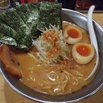 Ramen boutoriton - みそのりたまらーめん（大盛）