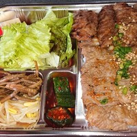 焼肉おしわら 雅 - 牛カルビ弁当  ご飯大盛り