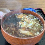 安比丸大食堂 - オオシメジそば¥700