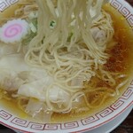 中華そば 三太 - 細麺もいーかんじ