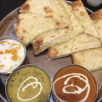 カリカ - レディースセット（チーズナン変更）上から