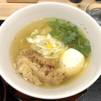 焼鳥 鳥せい 北浦和店 - 「鶏ダシそば」850円