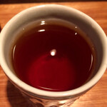 オオクサ - 堪らず油長の鷹長を熱燗で　これくらい強い酒でないとこの肉汁爆弾に太刀打ちできません