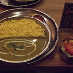 インド料理　SWAAD - グリーンチキンカレー