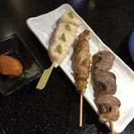 三酉屋 - ささみわさび、のどっち、はつ