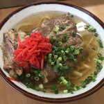 なかむら屋 屋台そば安里駅前店 - ソーキそば　¥850