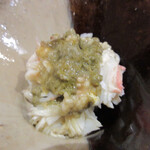 料理屋 みや﨑 - 茹で蟹と蟹味噌