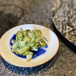 鳥さわ22 - 胡瓜の酢の物