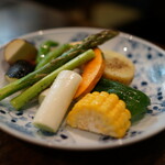 やきとり福住 - 野菜焼き