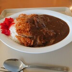 福祉センター食堂 - カツカレー