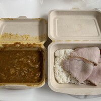 カンブーザ - カンブーザカレー＋ローストポーク。