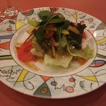 レストラン　クレール - セットのサラダ